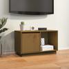 Day and Night - Day and Night TV Cabinet Solid Pine Wood Honey Brown 74x35x44 Cm
