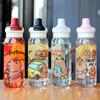 750ml Capybara Water Bottles Cartoon Portable Straw Cup Transparent Plastic Cup Bubble Tea