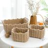 Nordic Style Cotton Rope Woven Storage Basket for Dressing Tables and Wardrobes