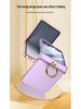 Samsung Z Flip7 Full-Cover Solid Color Case with Hinge Protection and Built-In Ring Stand