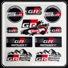Car Stickers Styling Vinyl Graphics Stripes Car Door Front File Visor Window Decoration For Toyota sport GR Sport GT RAV4 Prius XM9