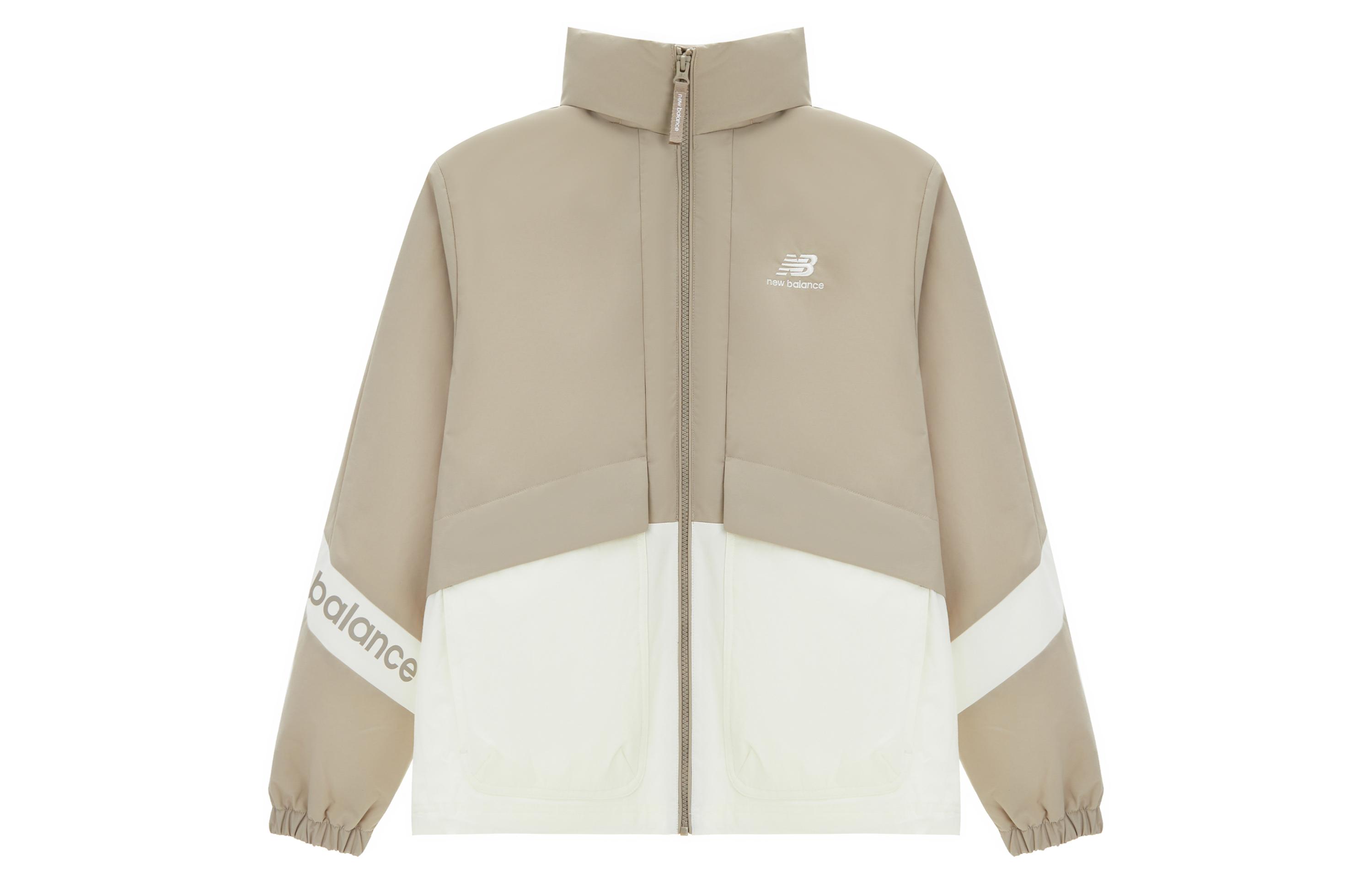New Balance Jacket Fall Winter Unisex Khaki 5AD12103-LBE L