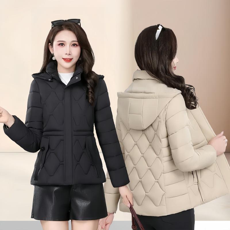 Down Cotton-padded Clothes Women's Short Models, New Thin Small Cotton-padded Jackets, Loose and Thickened Cotton-padded Jackets.