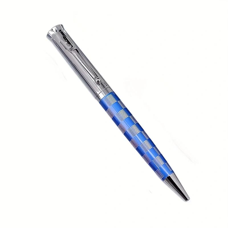 

Creative Design Fashion Style Metal Ballpoint Pen, Daily Writing Signature Pen (Black Ink)