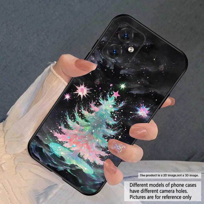 Best for Christmas Star For Motorola Moto G04 14 15 24 34 35 54 55 75 84 85 Edge 40 50 Fusion 60 Fusion Silicone Soft Phone Case