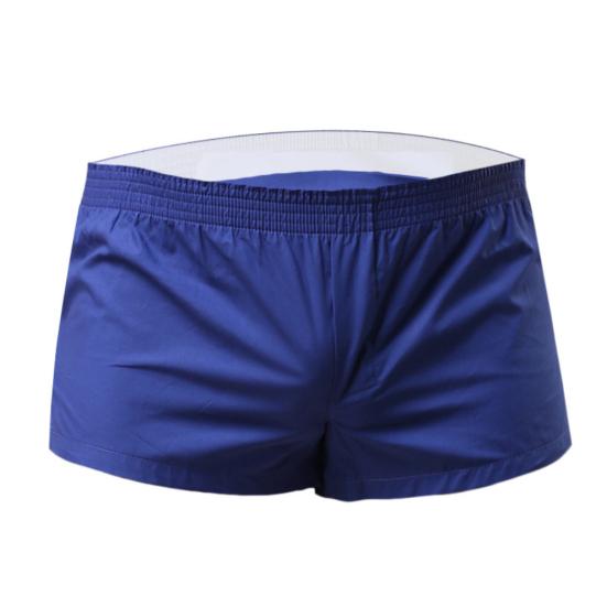 Men Solid Color Summer Sports Gym Elastic Waist Shorts Beach Swimming Trunks