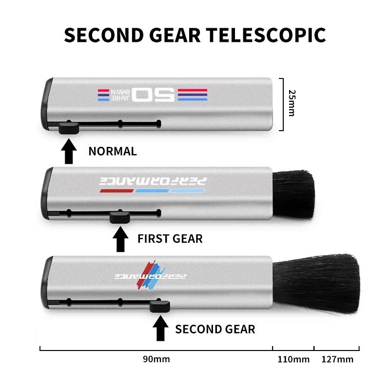 Car Interior Cleaning Tool Dashboard Air Outlet Soft Brush For BMW 50th M3 M4 M5 G42 G30 G20 E39 E36 E87 E53 F44 F07 F34 G15 G16