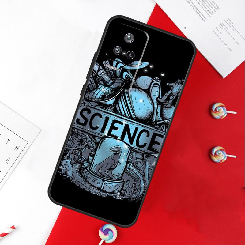 Science Chemistry Caffeine Cover For Xiaomi 14T 11T 12T 13T Pro 13 14 15 Ultra POCO X7 Pro X3 X5 X6 F5 F6 M6 Pro Case