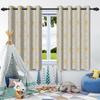 2Pcs Minimalist Elegant Blackout Curtains Home Bedroom Living Room Darkening Thermal Insulated Noise Reducing Window Drapes