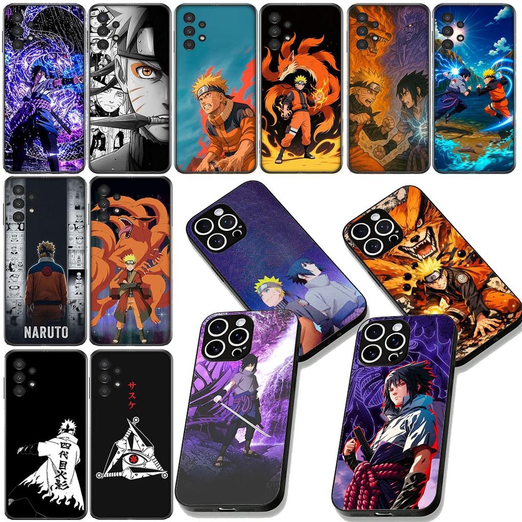 Wallpaper Narutos Uchiha Sasuke Phone Cover for Samsung Galaxy Note 20 9 10 S8 S10 Lite S9 Plus A54 A53 A21S S10E A17 Coque Case