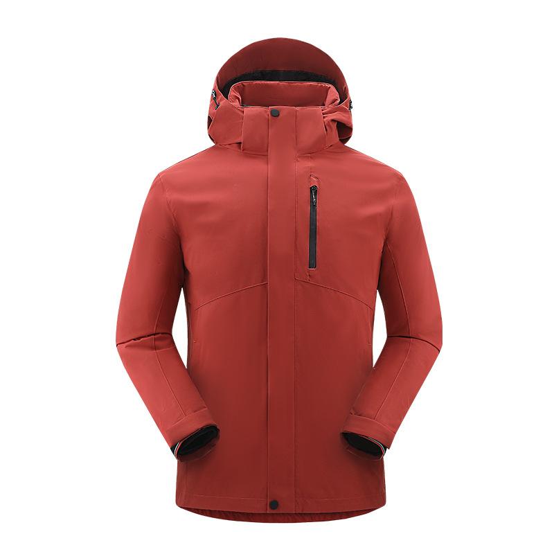 Couple Jacket Down Jacket Women's 25 New Windproof Three-in-one Removable Liner Tooling Jacket