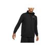 Nike Dry Fleece Full-Zip Hoodie Knit Sweatshirt Men Outerwear Black CZ6377-010