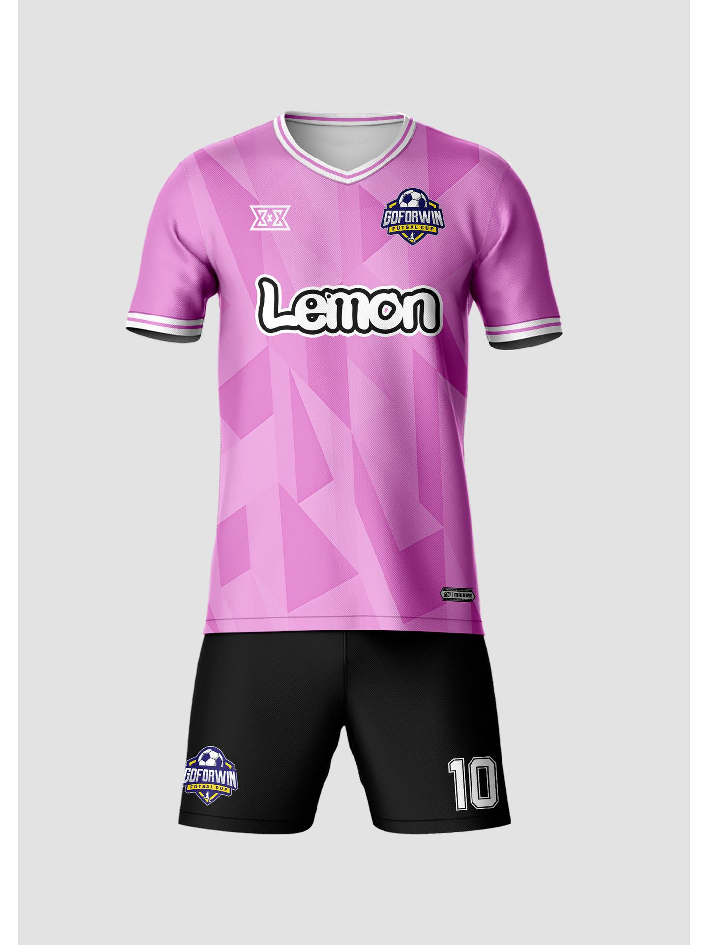 Sublimation Retro Football Jersey Set - Men s & Women s Custom Fit Kit Contact for Custom Design светло-розовый
