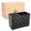 Black Hairdressing Tools Storage Box Red White Barber Scissors Holder Box Durable Portable Hairdressing Organizer Barber Shop