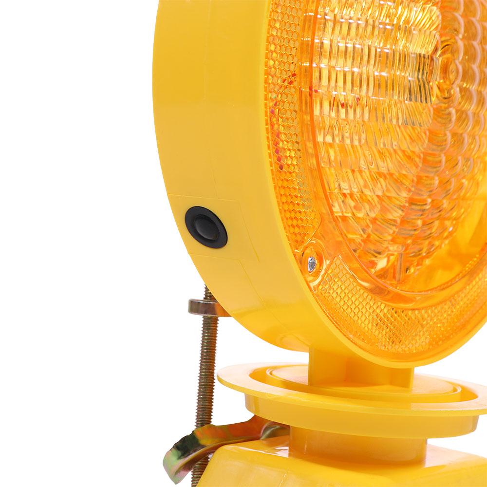 High Brightness LED LED Strobe Construction Light Solar Barricade Warning Light  Outdoor