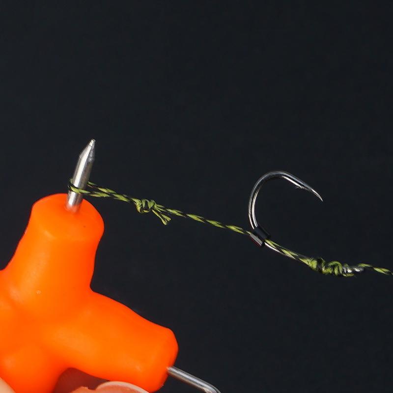 Kaprařský 4 v 1 Odizolovač potažené šňůry Nástroj na vázání montáží Stahovák Vazač vlasce Víceúčelový přenosný Nástroj na vázání uzlů Rybářské příslušenství