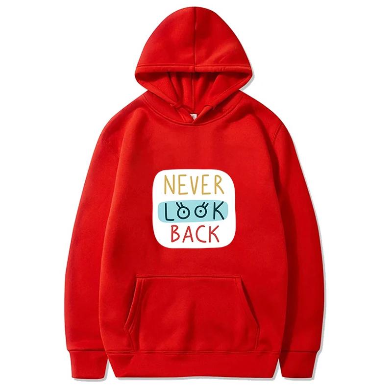 Autumn Fleece Korean Fashion Finger Heart Solid Color Long Sleeve Hooded Drawstring Pockets Loose Hoodie Sweatshirts Top