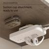Punch-Free Wall Socket Holder Sliding Design Cable Management Hanging Power Socket Stand  Home