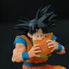 Toys Model JTJJ Statue Dragon Ball Son Goku Figure Goku Eat Hamburger 15cm/5.91inch Pvc Action Figures Collection Gifts