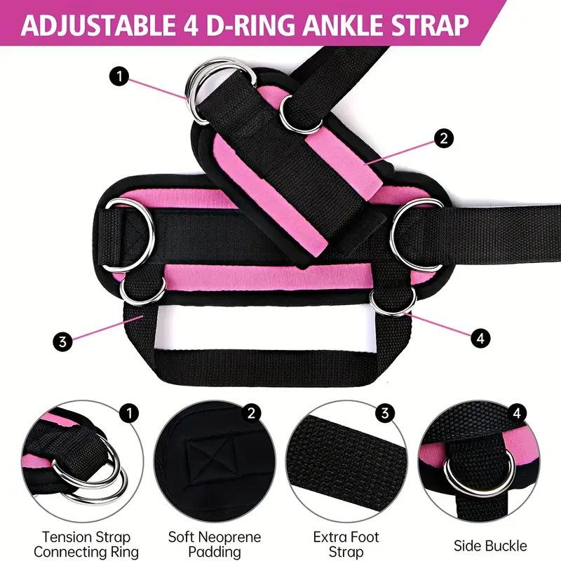 Gantry Ankle Buckle Fitness Ankle Ring Leg Muscle Trainer Hip Training Leg Strap Hook Leg Tension Rope Accessories
