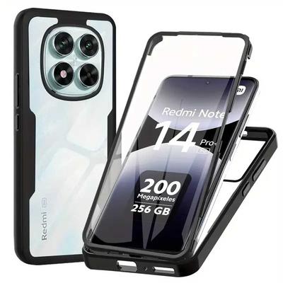 For Redmi Note 14 Pro PLus + 360 Full Body Skjermbeskytter Gjennomsiktig Deksel For Redmi Note 14 Pro 4G 5G Global Telefondelksel