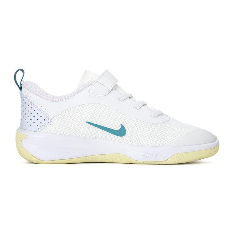 Nike Omni Multi-Court PS Citronový Odstín Kobaltová Blaženost Dětské Tenisky Žlutá Vrcholově Bílá Minerální Teal DM9026-101