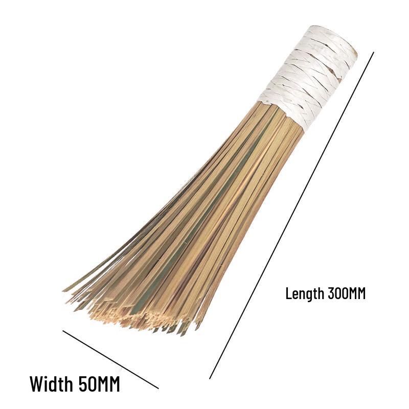 Qianxing Hand-woven Rattan & Bamboo Pot & Stove Cleaning Brush Set