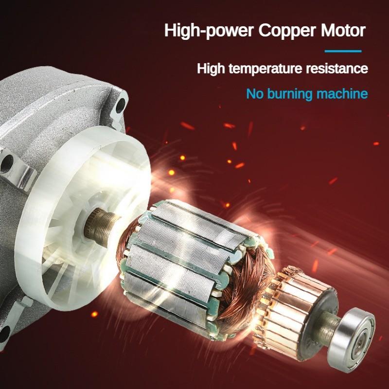 2100W 6-Speed Adjustable Electric Mixer Industrial Paint Stirrer Handheld Cement Putty Powder Mixing Tools