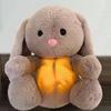 Bebek Nefes Alan Tavşan Peluş Oyuncak Sakinleştirici Müzikli Hafif Müzikli Tavşan Peluş Doldurulmuş Hayvan Sakinleştirici Bebek Emzik Yenidoğan Bebek Erkek Kız Hediye