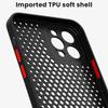 Warmteafvoer Ademend Koelhoesje Voor iPhone 16 15 14 13 12 11 Pro Max XR XS Max X 7 8P 6s 14 15 Plus Zachte Siliconen Schokbestendige Bumperhoes