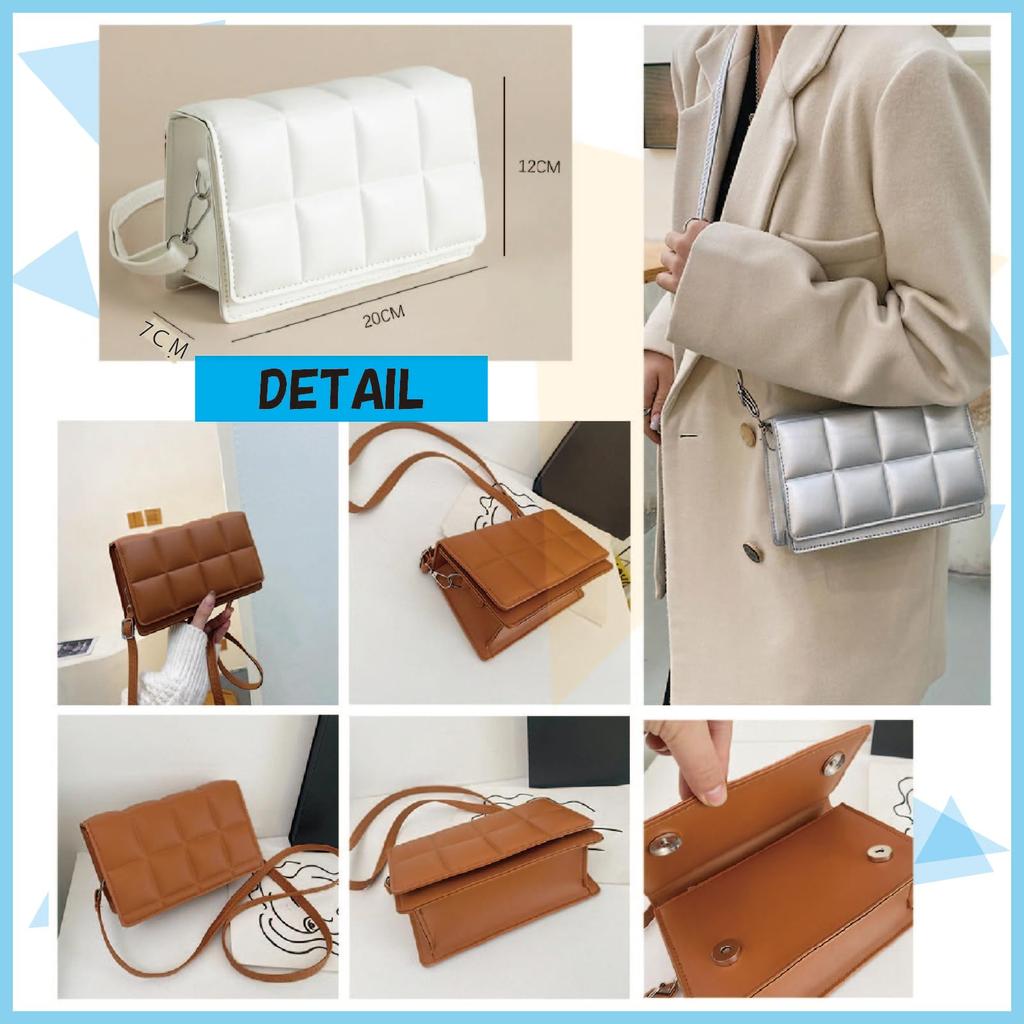 Shoulder Quilted Faux [andrei] [Andrei] Bag, Bag, Leather, 2-way, Handbag/Shoulder Bag, Mini, Small, Storage, Stylish, Casual, Commuting, Women's