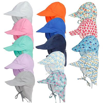 Octopus Baby Toddler Kids Sun Hat UV Protection Beach Swim Hats Neck Flap S