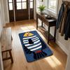 Diatom Mud Cartoon Fish Floor Mat Tropical Fish Pattern Wear Resistant Entry Mat Dustproof Quick Dry Anti Slip Doormat
