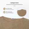 SNOWFLYING Women's 100% Merino Wool Round Neck 3/4 Sleeve Pullover Sweater