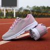 2025 Summer New Women Sneakers Fashion Mesh Breathable Non Slip Casual Lace Up Sneakers Women's Outdoor Trendy Tennis Flat Shoes