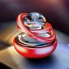 Interstellar Rotating Solar Car Air Freshener - Safe, Fragrant Ornament for Your Journey