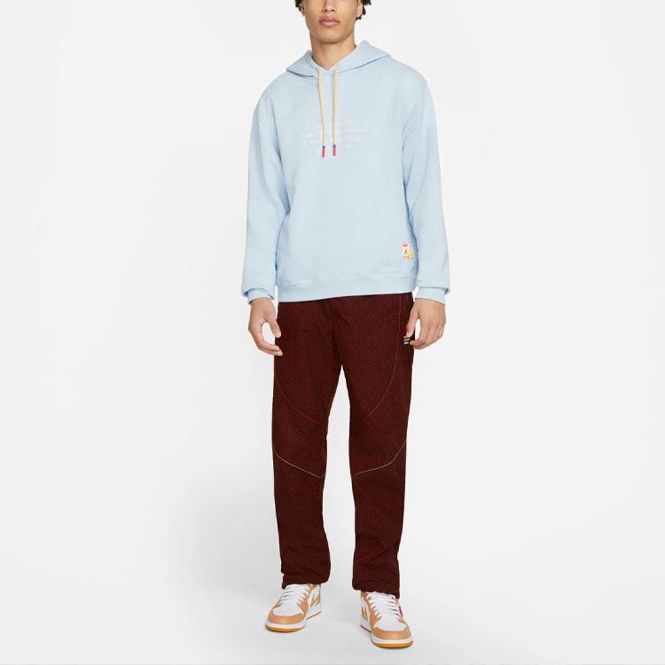 Мужская толстовка с капюшоном Jordan X Maison Chateau Rouge French Terry с буквенным — фото 3