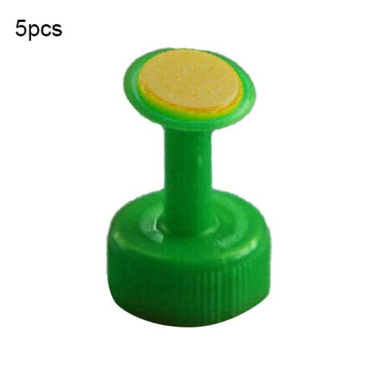 

5 шт. насадка для полива растений микропоточная капельница капельная головка для садоводства в бутылках зелёный