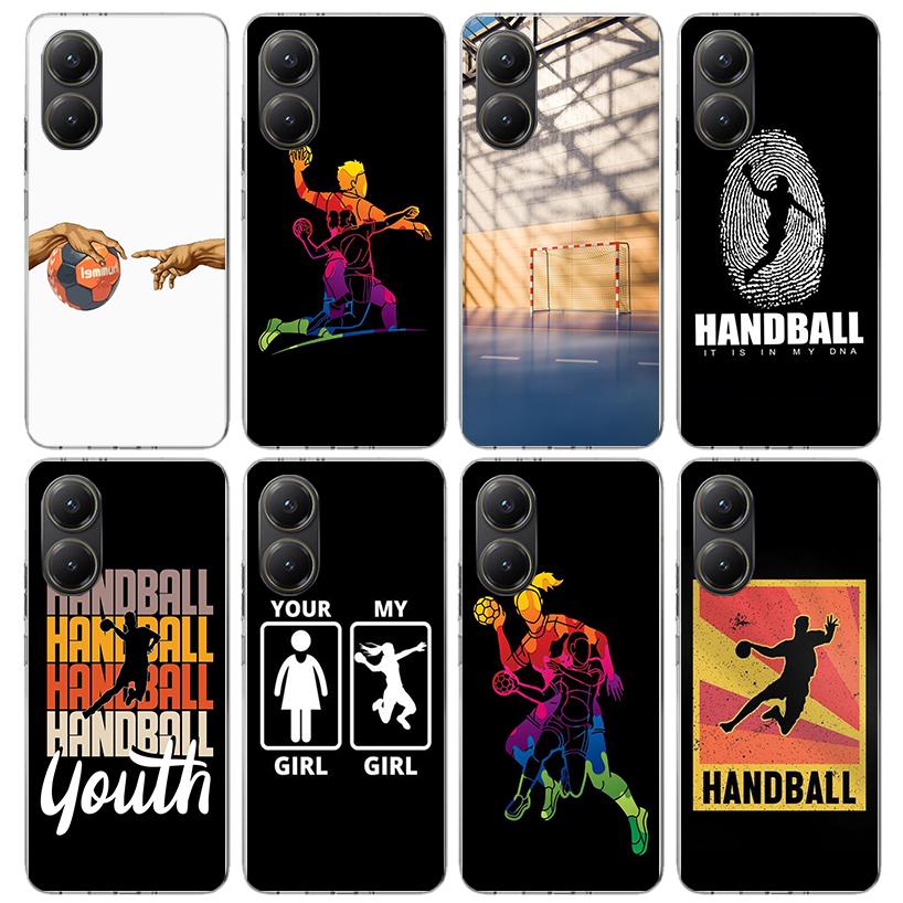 Handball Sport Phone Case For Xiaomi Poco X7 X6 X5 Pro F7 Ultra Redmi 15C 15 13 13C 12 12C 10 10A 10C 9 9A 9C 9T Shell Poco X7 X