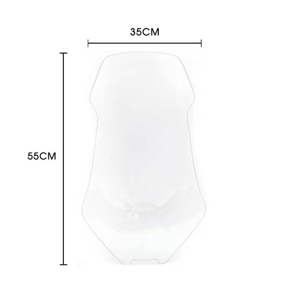 for Honda 2025 ADV 350 ADV350 Windshield Heightening Windscreens ADV350 Deflector Wind Deflector 2025 ADV350 Windscreens Screen