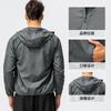 Lightweight Breathable Quick-Dry Windproof Waterproof Hooded Outdoor Sport Jacket Cycling Running Fitness Unisex