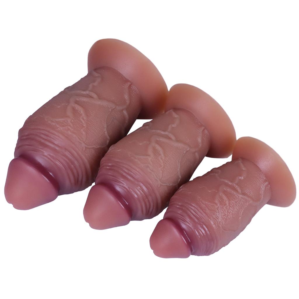 Large Silicone Soft Dildo Fisting Butt Plug Masturbator Anal Dilator Adult Sex Toy Big Dick Strap on Penis BDSM