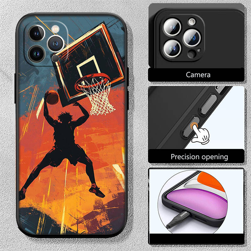 MH19 Basketball Art Shoot New Shell Phone Case for Xiaomi Poco F5 F6 C40 C65 C55 C50 C51 M7 X7 C75 M6 C71 F7 C85 F8 Pro Ultra