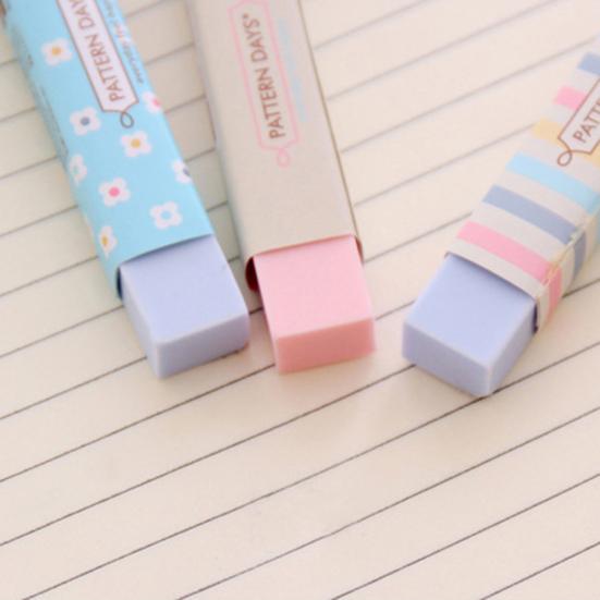 2 Stück Kawaii Cartoon Blume Radiergummis Gummi Farbig Schülergeschenk Schulsachen