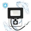 LED Floodlight MHC 20W 1600 Lm 6500K IP65 Black with Motion Sensor
