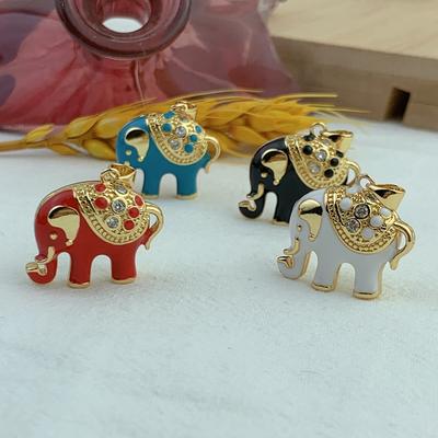 Fashion Elephant Charms Pendant For DIY Necklace Bracelet Jewelry Making Accessories