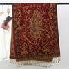 Fashion Bohemian Ethnic Floral Tassel Pashmina Shawl Scarf Lady Soft Autumn Female Hijabs And Wraps Bufandas Muslim Bandana