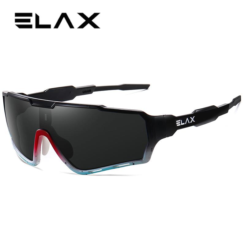 ELAX Brandneue Sonnenbrille Herren Damen Sonnenbrille Angeln Brille UV400 Radfahren Wandern Baseball Softball Outdoor Sport Brille