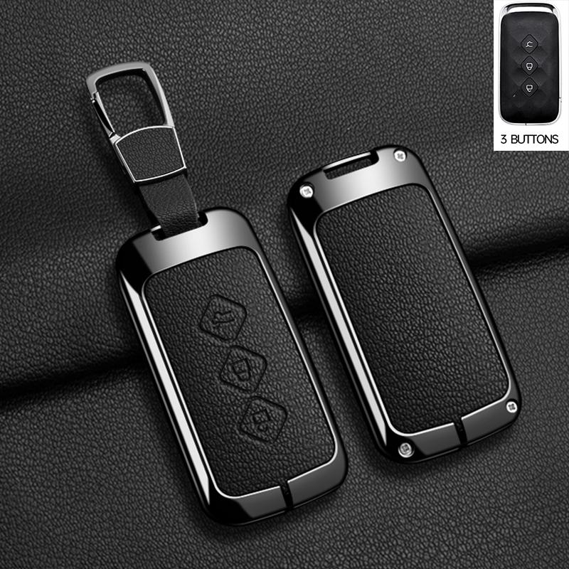 Zinc Alloy Remote Car Key Case for Wuling Hongguang S Baojun 510 730 360 560 RS-5 530 630 Chevrolet AveoTrax Groove Captiva 2024