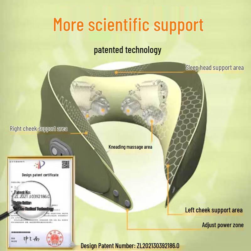 Hezheng U-shaped Multifunctional Neck Massager